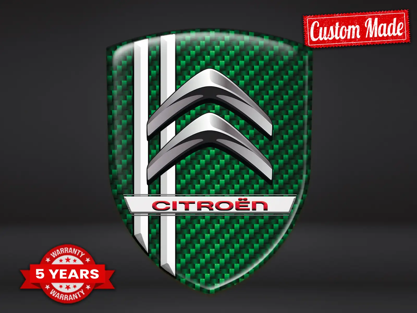 Citroen Pegatinas Automotrices Resistentes Limitadas Con Estilo